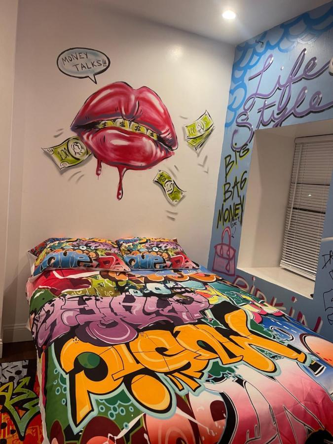 Art Deco Graffiti Suite Philadelphie Extérieur photo